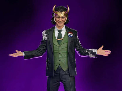 IRON STUDIOS LOKI PRESIDENT VARIANT 1/10 STATUA 25 cm