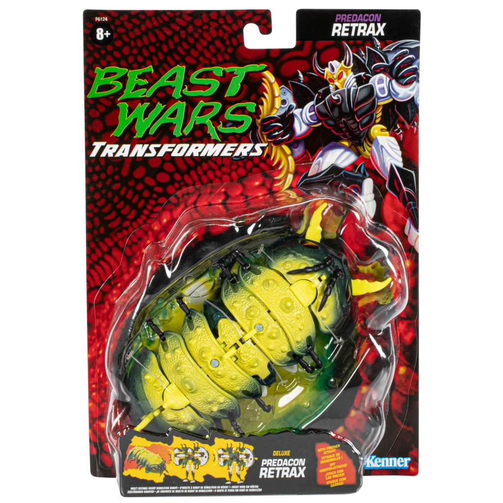 TRANSFORMERS BW PREDACON RETRAX AF ACTION FIGURA HASBRO