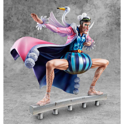 MEGAHOUSE - ONE PIECE POP MR.2 VON CLAY STATUA 23 cm