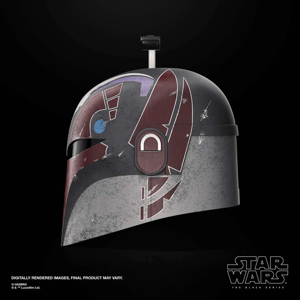 STAR WARS: AHSOKA BLACK SERIES ELECTRONIC CASCO SABINE WREN HASBRO