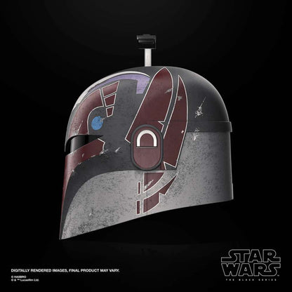 STAR WARS: AHSOKA BLACK SERIES ELECTRONIC CASCO SABINE WREN HASBRO