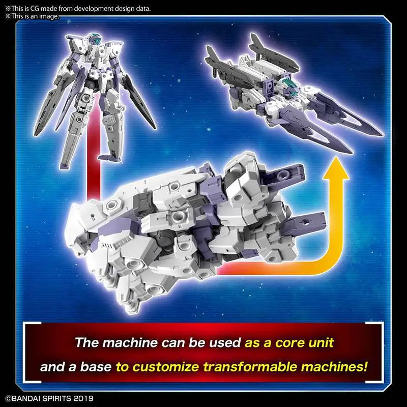 BANDAI 30MM EEXM 30 ESPOSSITO BETA 1/144 MODEL KIT 13 cm