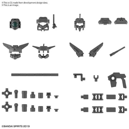 BANDAI OP PARTS SET 6 CUSTOM HEADS 1/144 MODEL KIT 30MM