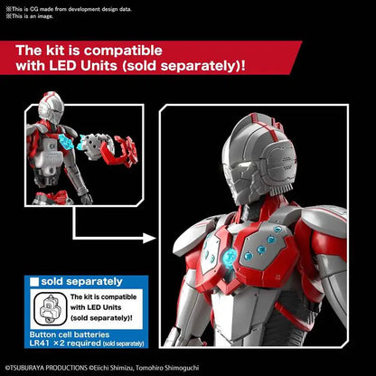 BANDAI RISE ULTRAMAN SUIT ZOFFY ACTION MODEL KIT 13 cm
