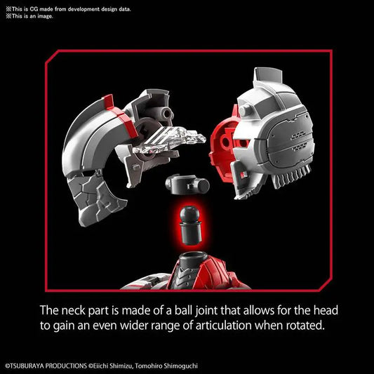 BANDAI RISE ULTRAMAN SUIT ZOFFY ACTION MODEL KIT 13 cm