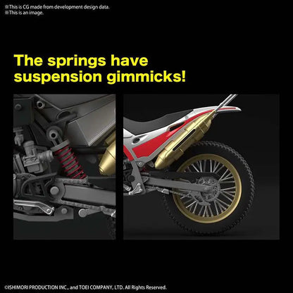 BANDAI RISE KAMEN RIDER TRYCHASER 2000 MODEL KIT 13 cm