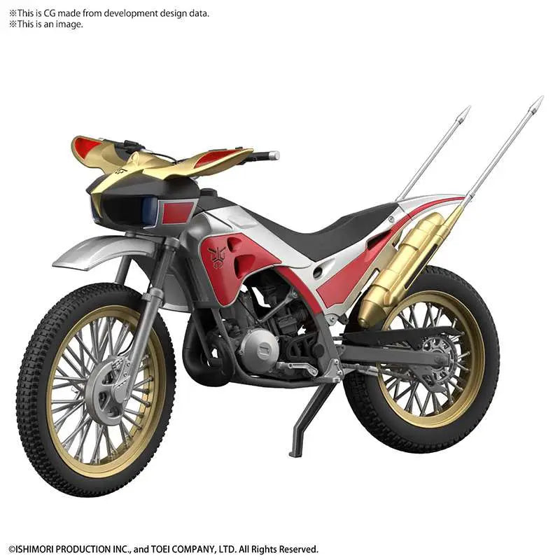 BANDAI RISE KAMEN RIDER TRYCHASER 2000 MODEL KIT 13 cm