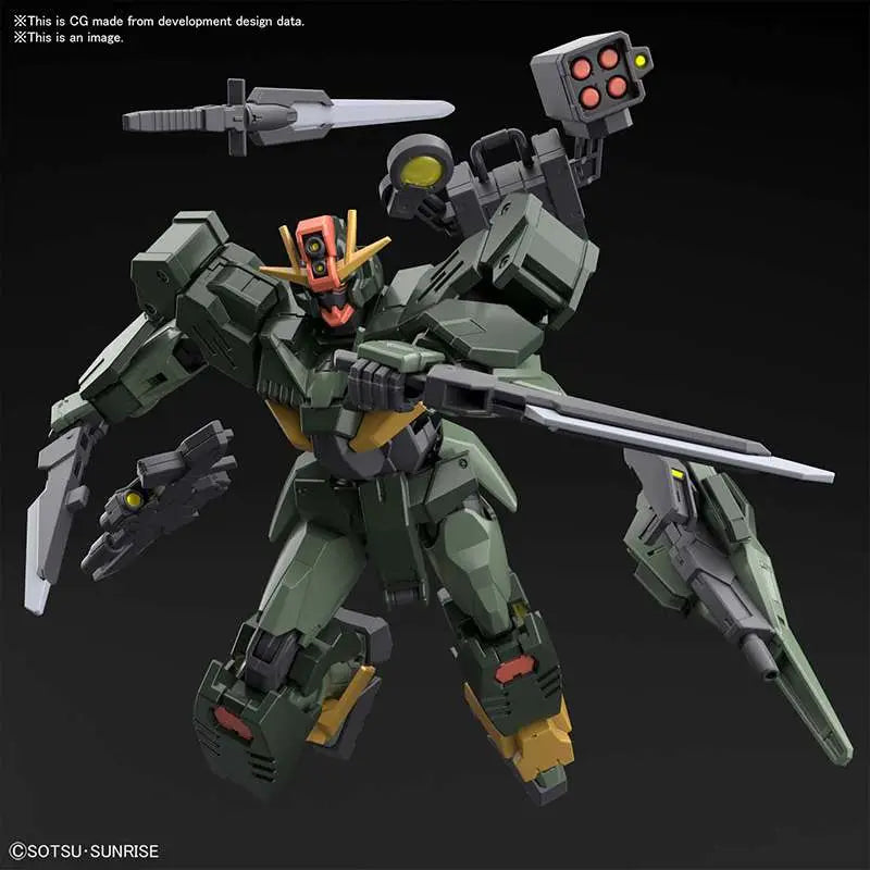 BANDAI - GUNDAM HG 00 COMMAND QAN T 1/144 MODEL KIT 13 cm