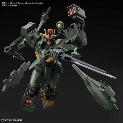 BANDAI - GUNDAM HG 00 COMMAND QAN T 1/144 MODEL KIT 13 cm
