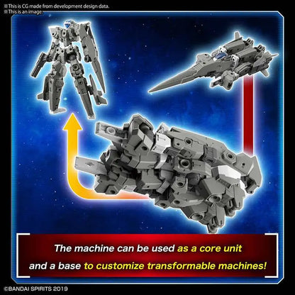 BANDAI 30MM EEXM 30 ESPOSSITO ALFA 1/144 MODEL KIT 13 cm