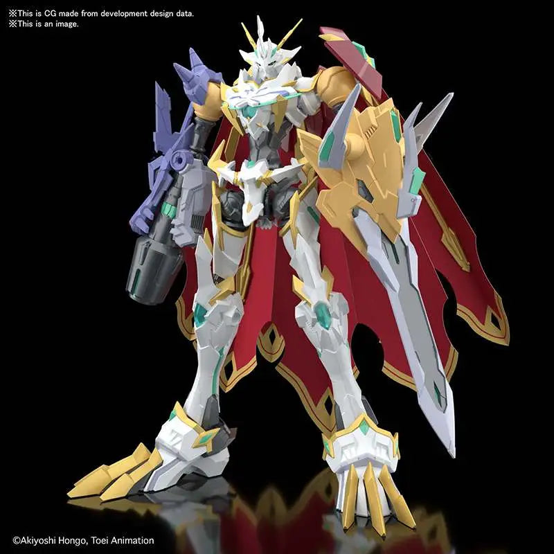 BANDAI RISE AMPLIFIED OMEGAMON XANTIBODY MODEL KIT 15 cm