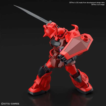 BANDAI HG GOUF CRIMSON CUSTOM 1/144 MODEL KIT 13 cm