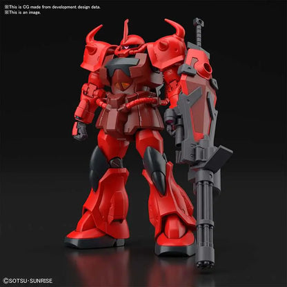 BANDAI HG GOUF CRIMSON CUSTOM 1/144 MODEL KIT 13 cm