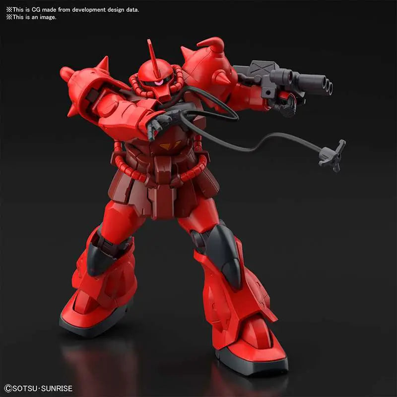 BANDAI HG GOUF CRIMSON CUSTOM 1/144 MODEL KIT 13 cm