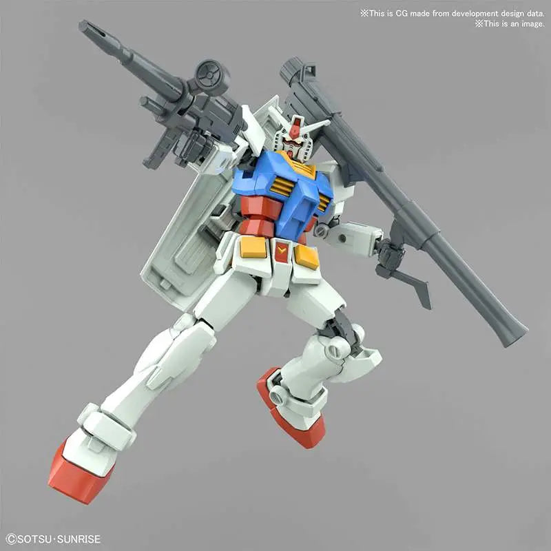 BANDAI - GUNDAM EG RX-78-2 FULL WEAPON SET MODEL KIT 13 cm