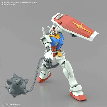 BANDAI - GUNDAM EG RX-78-2 FULL WEAPON SET MODEL KIT 13 cm