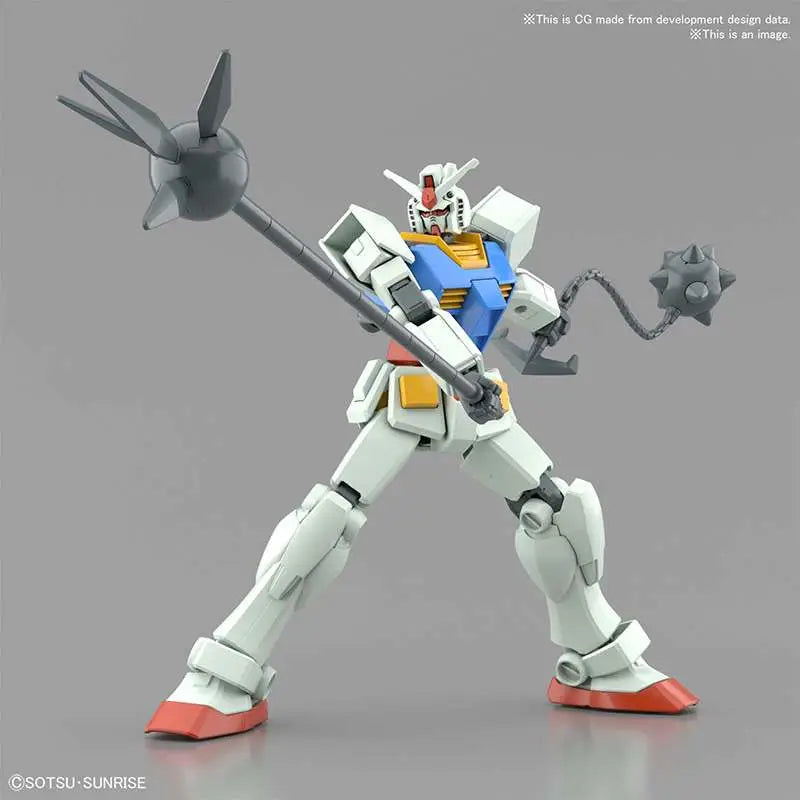BANDAI - GUNDAM EG RX-78-2 FULL WEAPON SET MODEL KIT 13 cm