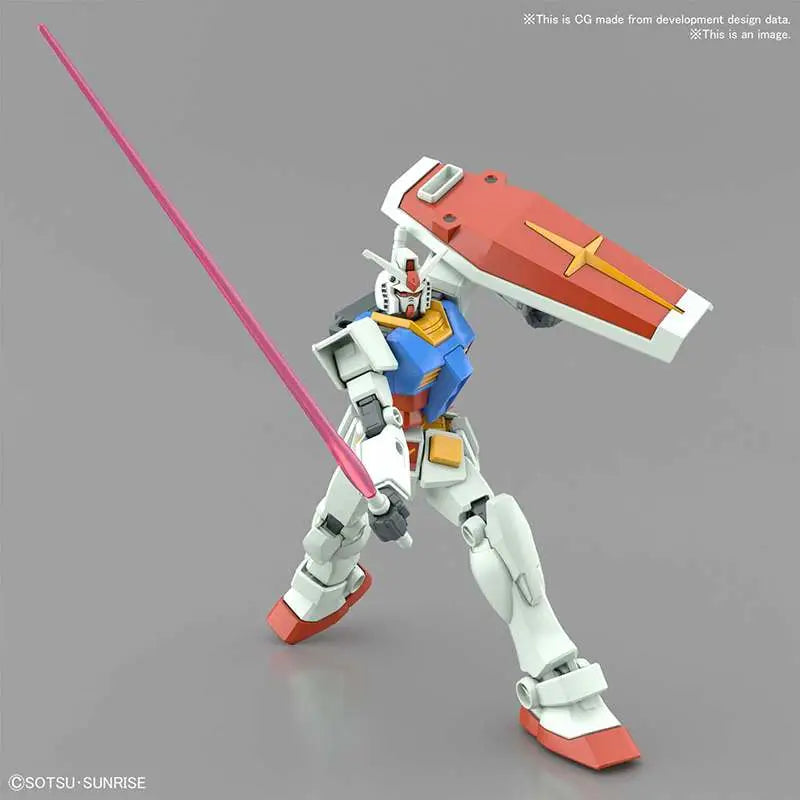 BANDAI - GUNDAM EG RX-78-2 FULL WEAPON SET MODEL KIT 13 cm