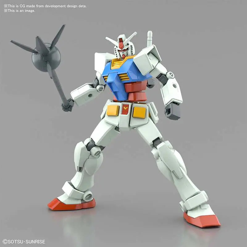 BANDAI - GUNDAM EG RX-78-2 FULL WEAPON SET MODEL KIT 13 cm