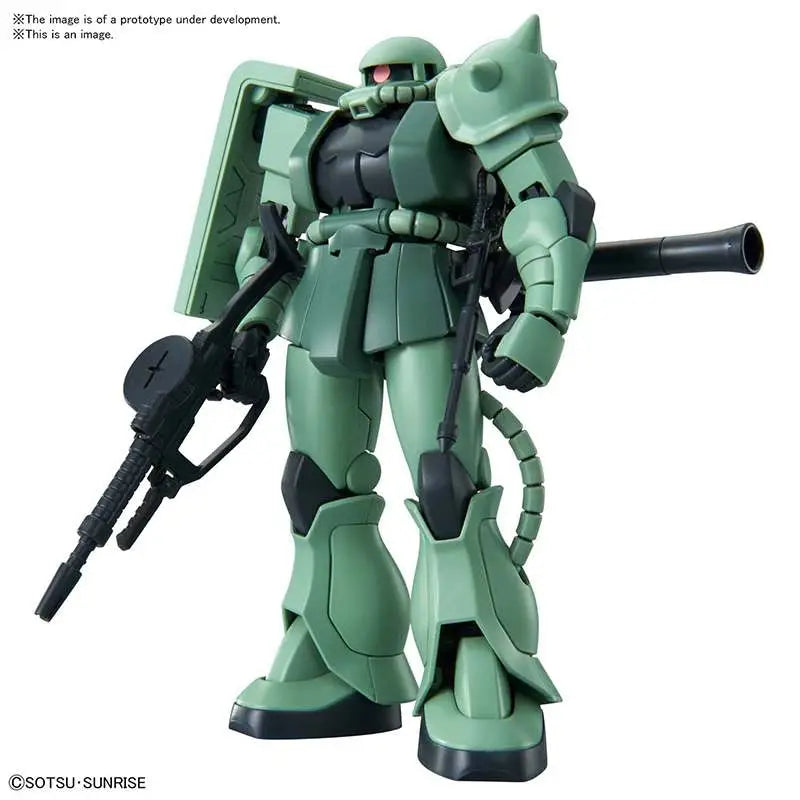 BANDAI HG ZAKU II MS-06 1/144 MODEL KIT 13 cm