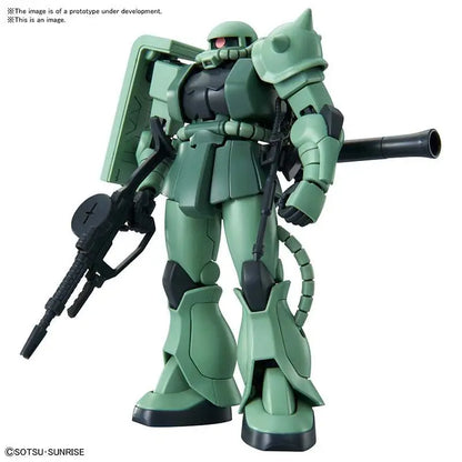 BANDAI HG ZAKU II MS-06 1/144 MODEL KIT 13 cm