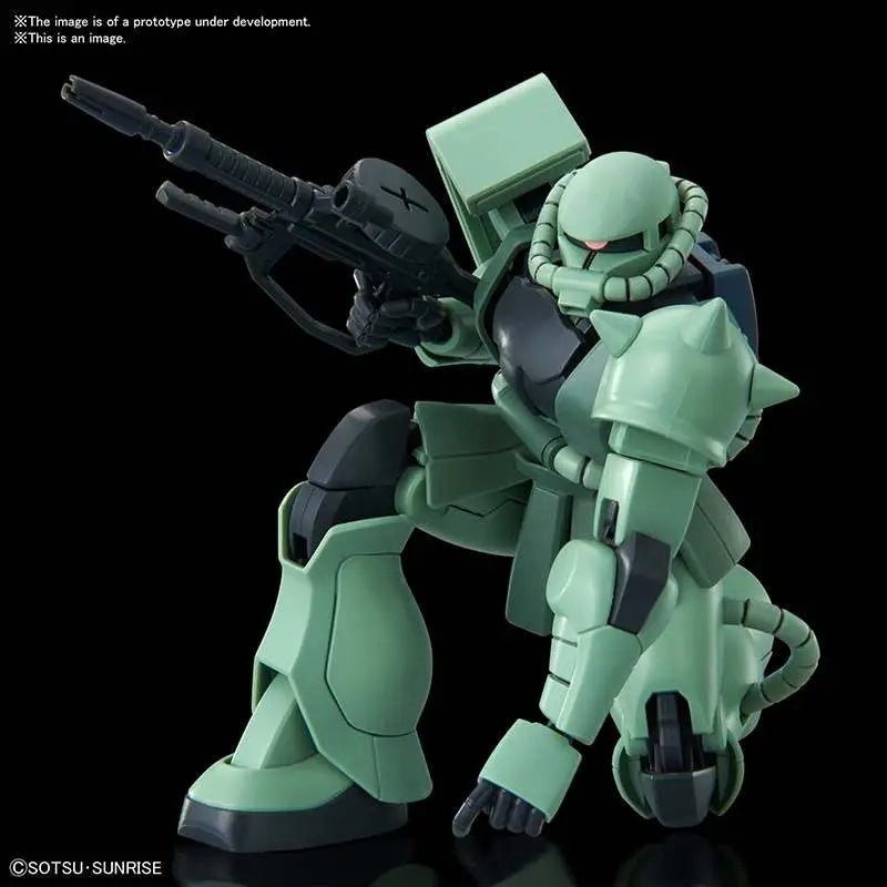 BANDAI HG ZAKU II MS-06 1/144 MODEL KIT 13 cm