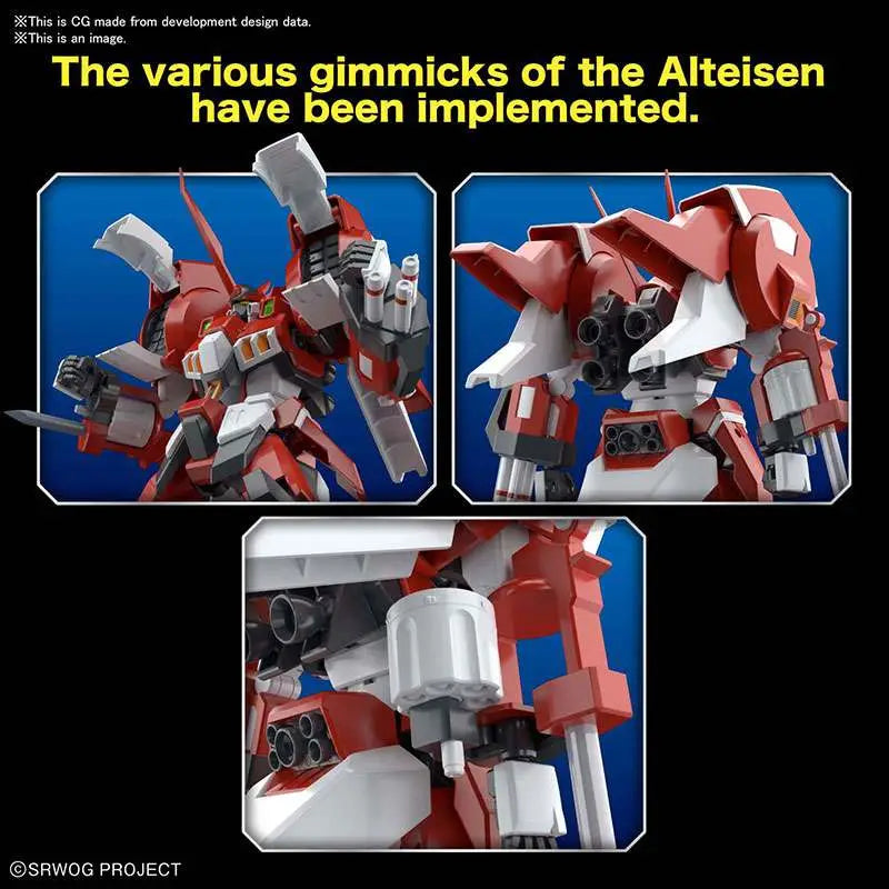 BANDAI HG ALTEISEN MODEL KIT 13 cm