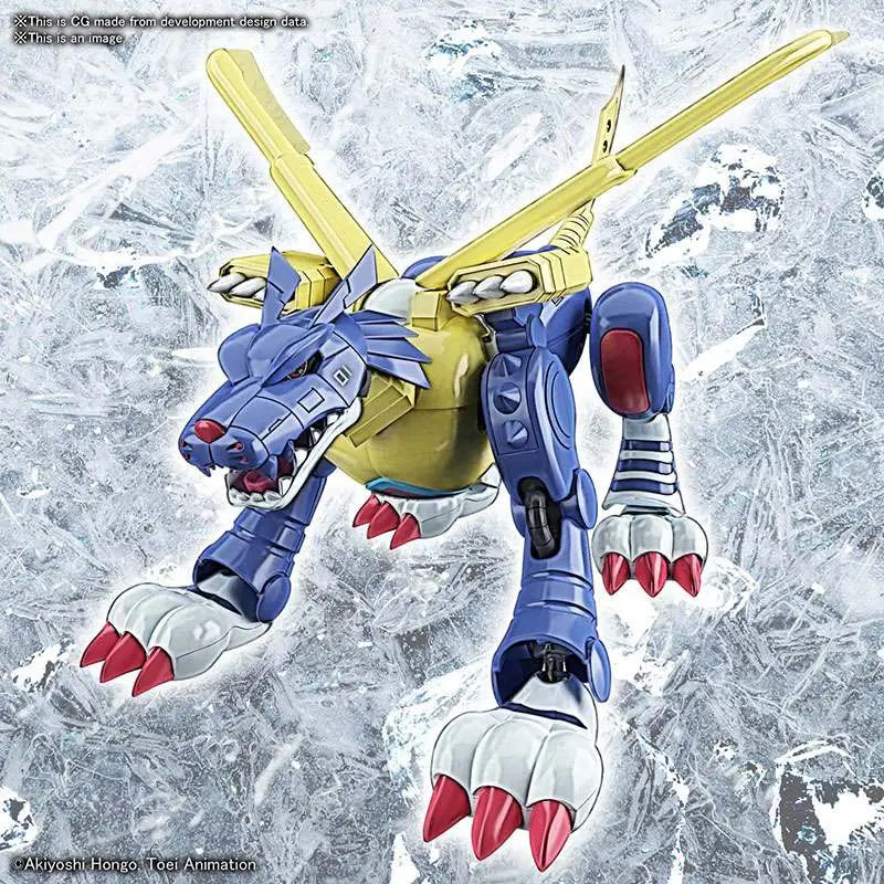 BANDAI RISE METALGARURUMON MODEL KIT 12 cm