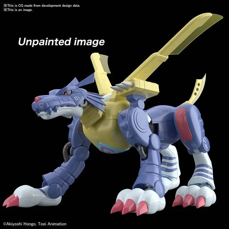 BANDAI RISE METALGARURUMON MODEL KIT 12 cm