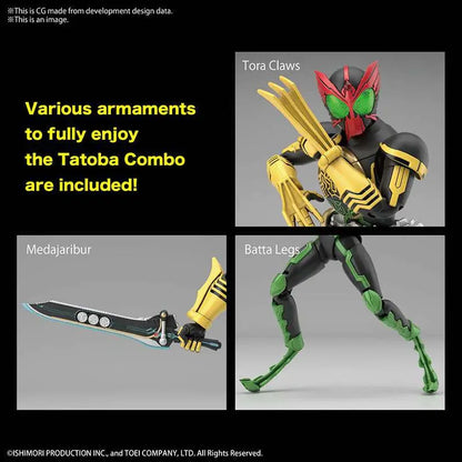 BANDAI RISE KAMEN RIDER OOO TATOBA COMBO MODEL KIT 13 cm