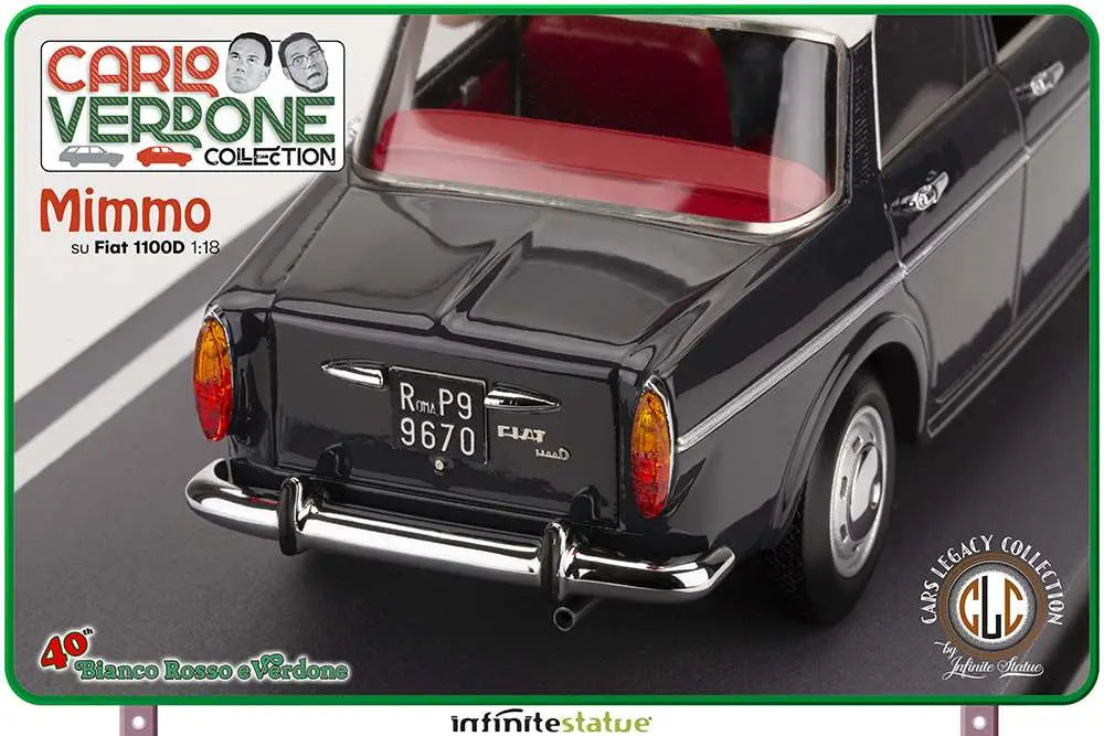 INFINITE STATUE - ORI MIMMO SU FIAT 1100 RESIN CAR 1/18 STATUA