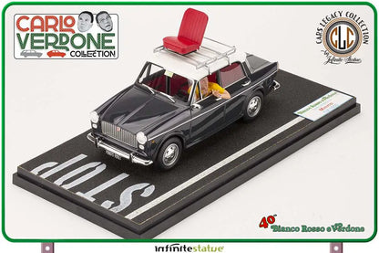 INFINITE STATUE - ORI MIMMO SU FIAT 1100 RESIN CAR 1/18 STATUA