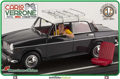 INFINITE STATUE - ORI MIMMO SU FIAT 1100 RESIN CAR 1/18 STATUA