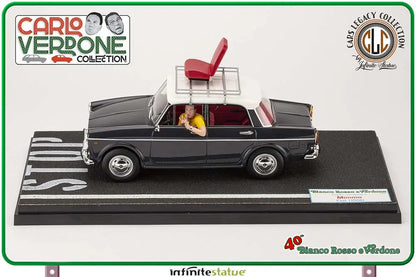 INFINITE STATUE - ORI MIMMO SU FIAT 1100 RESIN CAR 1/18 STATUA
