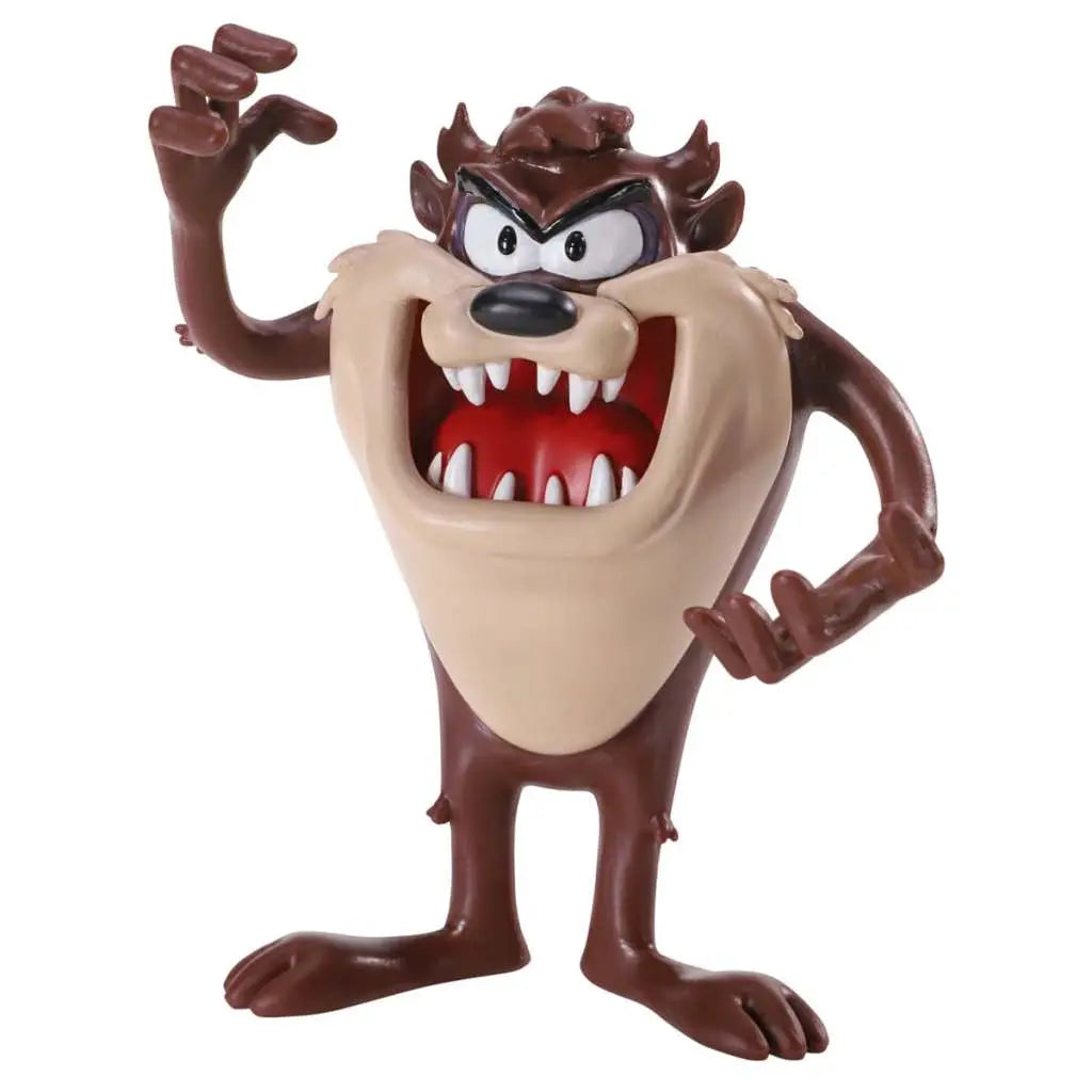 NOBLE COLLECTIONS LOONEY TUNES TAZ MINI BENDYFIG FIGURA 9 cm