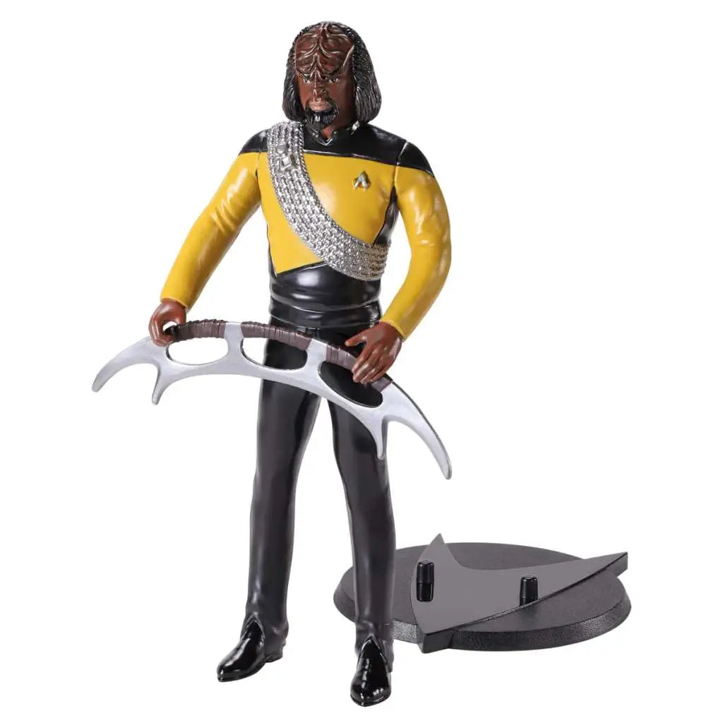 STAR TREK WORF BENDYFIG