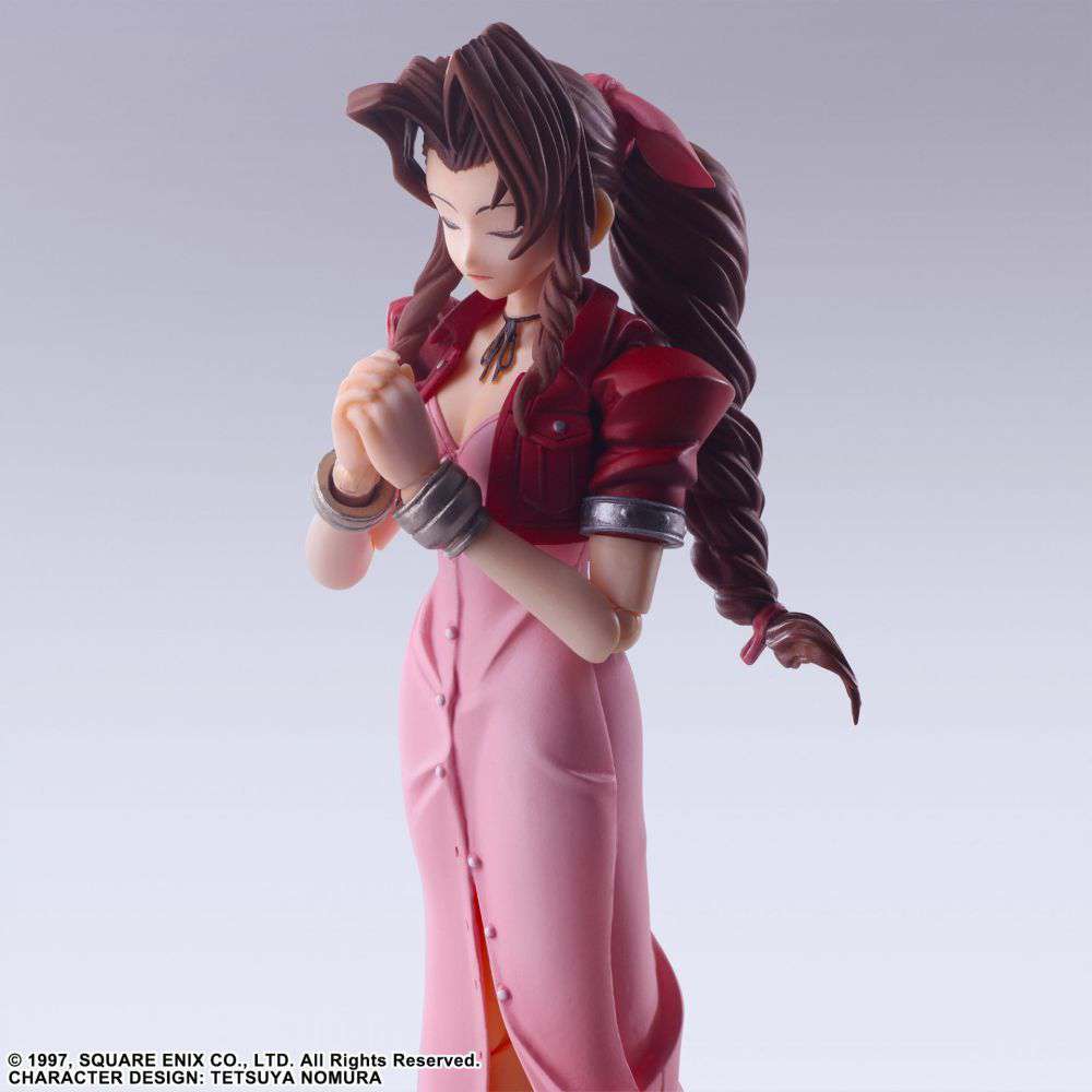 SQUARE ENIX FFVII AERITH GAINSBOROUGH BRING ARTS AF ACTION FIGURE 13 cm