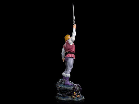 IRON STUDIOS MOTU PRINCE ADAM 1/10 STATUA 38 cm