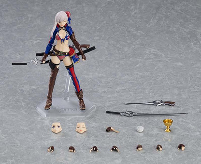 MAX FACTORY FATE G/O BERS MIYAMOTO MUSASHI FIGMA AF ACTION FIGURE 14 cm