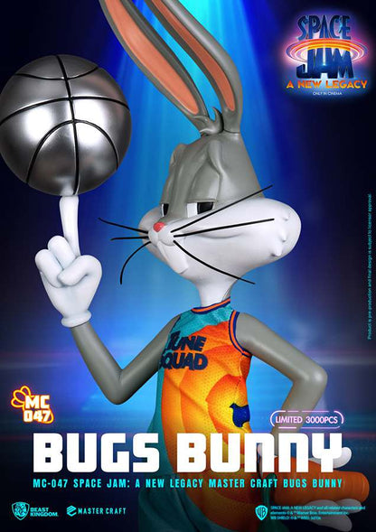 BEAST KINGDOM SPACE JAM 2 BUGS BUNNY MASTER CRAFT STATUA 43 cm