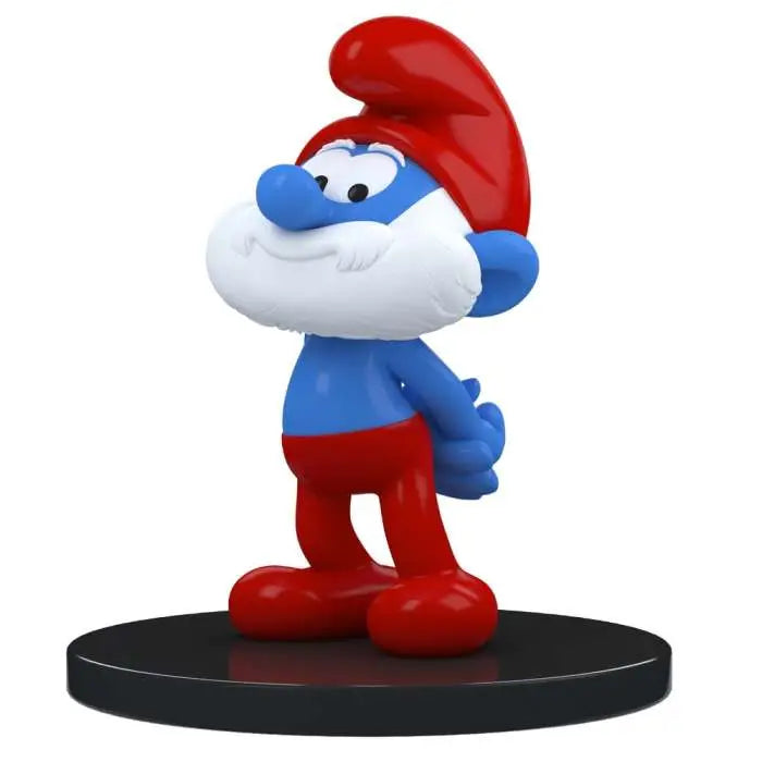 PUPPY PAPA SMURF RESIN STATUA 11 cm