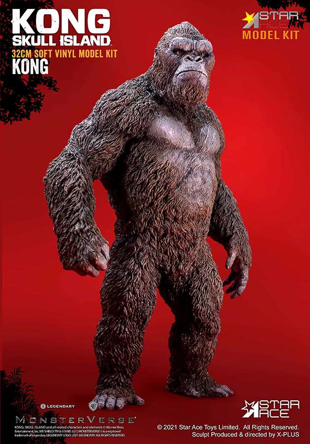 X-PLUS KONG VINYL MODEL KIT 30 cm