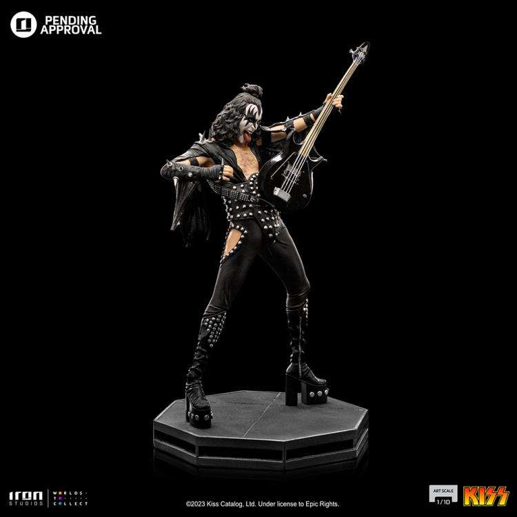 IRON STUDIOS KISS GENE SIMMONS 1/10 STATUA 26 cm