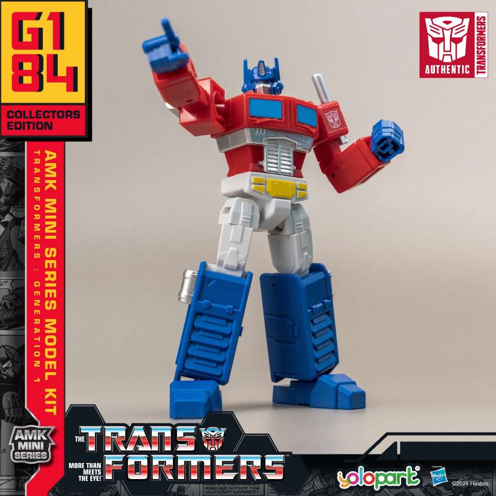 TRANFORMERS GEN ONE OPTI PRIME MINI MK MODEL KIT YOLOPARK