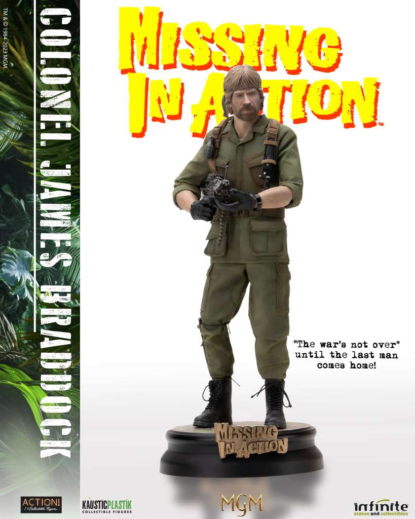 INFINITE STATUE MISSING ACTION COLONEL JAMES BRADDOCK STANDARD EDITION 1/6 ACTION FIGURE 30.5 cm