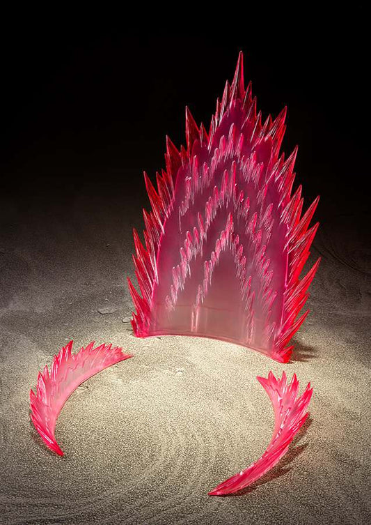 TAMASHII EFFECT ACCESSORI ACTION FIGURE AURA DI ENERGIA ROSSA 19 CM BANDAI