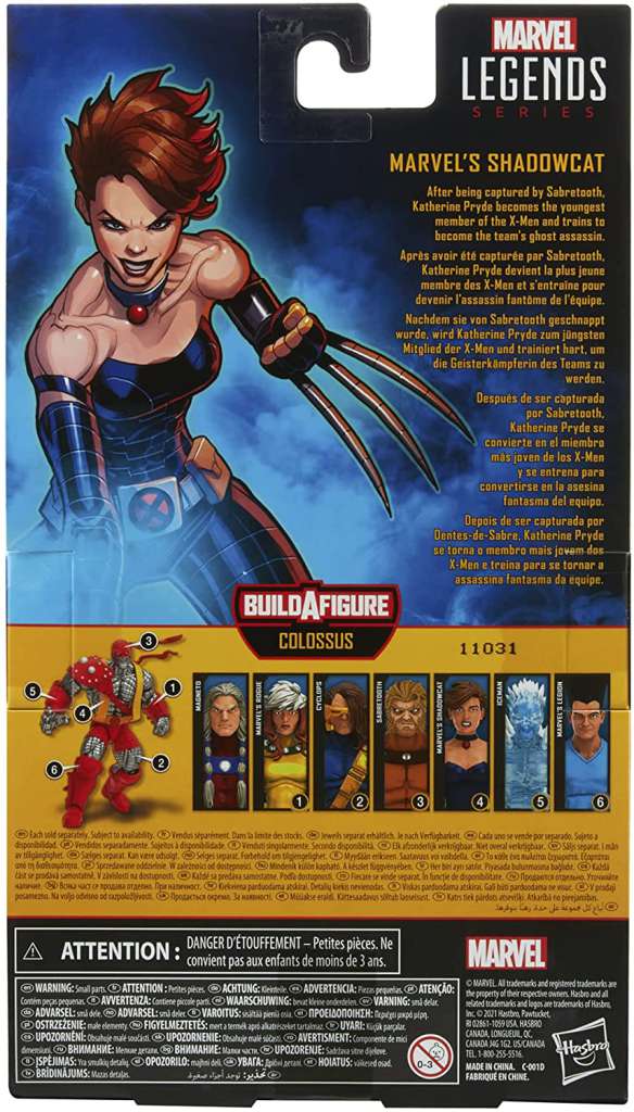 HASBRO - MARVEL LEGENDS AOA SHADOWCAT AF ACTION FIGURE
