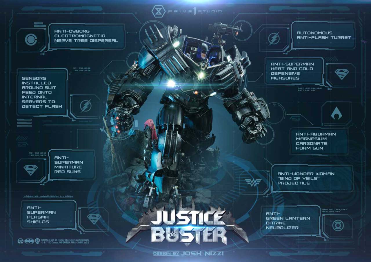 BATMAN JUSTICE BUSTER NIZZI ULTIMATE ST