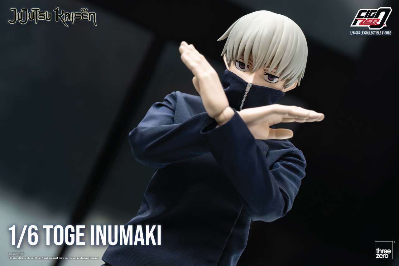 THREEA TOYS/THREEZERO MAKI & TOGE - JUJUTSU KAISEN INU AF 1/6 ACTION FIGURE 30 cm
