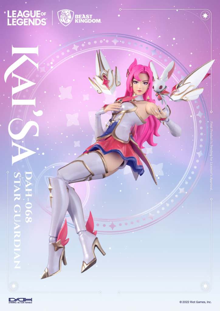 BEAST KINGDOM LEAGUE LEGENDS STAR GUARD KAISA DAH ACTION FIGURE 19 cm